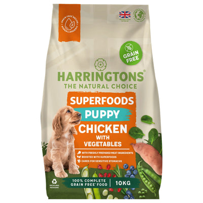 Harrington's Grain Free Superfoods Chicken PUPPY 10kg